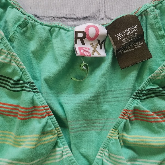 Roxy Shirt Surfer Beach Girls Sz Medium - Picture 2 of 8
